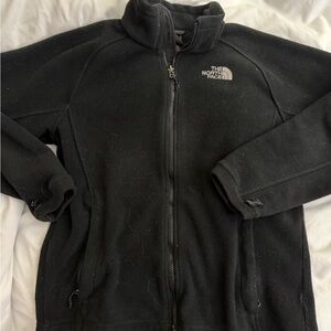 The North Face Black Full-Zip Fleece